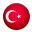 Flag Of Turkey Icon 32x32 png